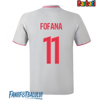 Olympique Lyonnais Malick Fofana #11 Tricou Fotbal Replică 2025-26 Barbati Treilea